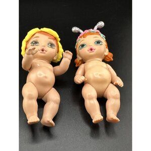 Zapf creation mini-Baby born Surprise Mini Lot Of 2 Flower‎ Girl Dolls